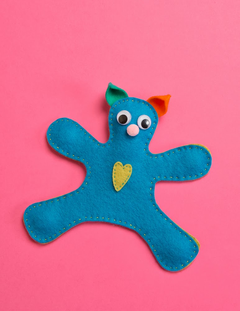 felt fridge magnet