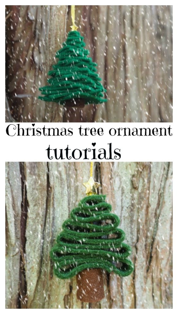 christmas tree ornament tutorial