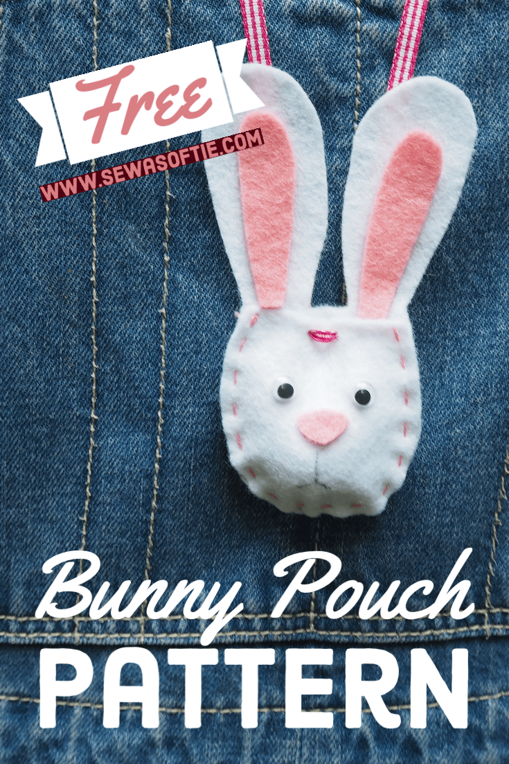 bunny pouch necklace DIY