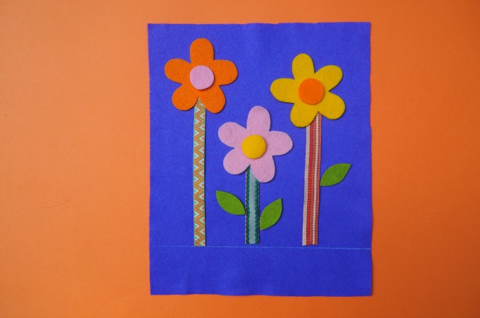 spring flower bag kids can sew