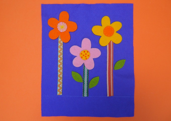 spring flower bag kids can sew