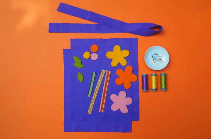 spring flower bag kids can sew