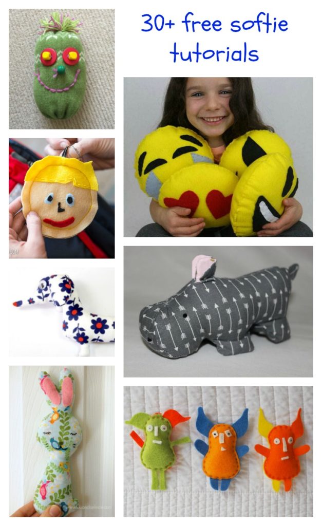 30+ Fun and Easy Sewing Projects for Kids - Sew a Softie