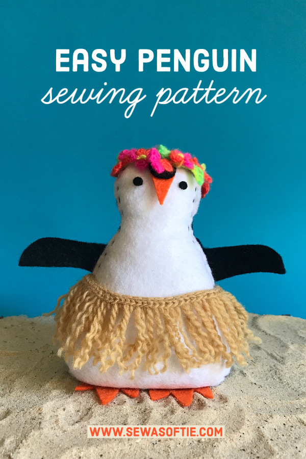 penguin sewing pattern