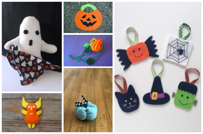 lots of halloween sewing projects to sew