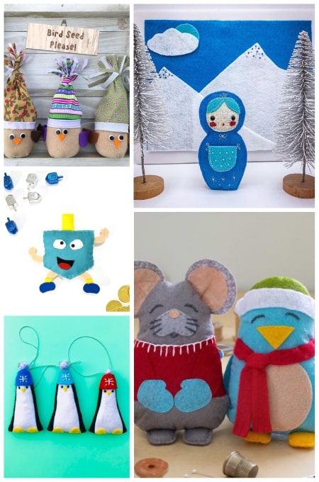 Christmas and Chanukah sewing projects