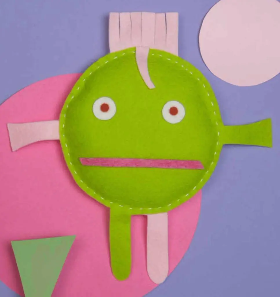 easy hand sewing project for kids